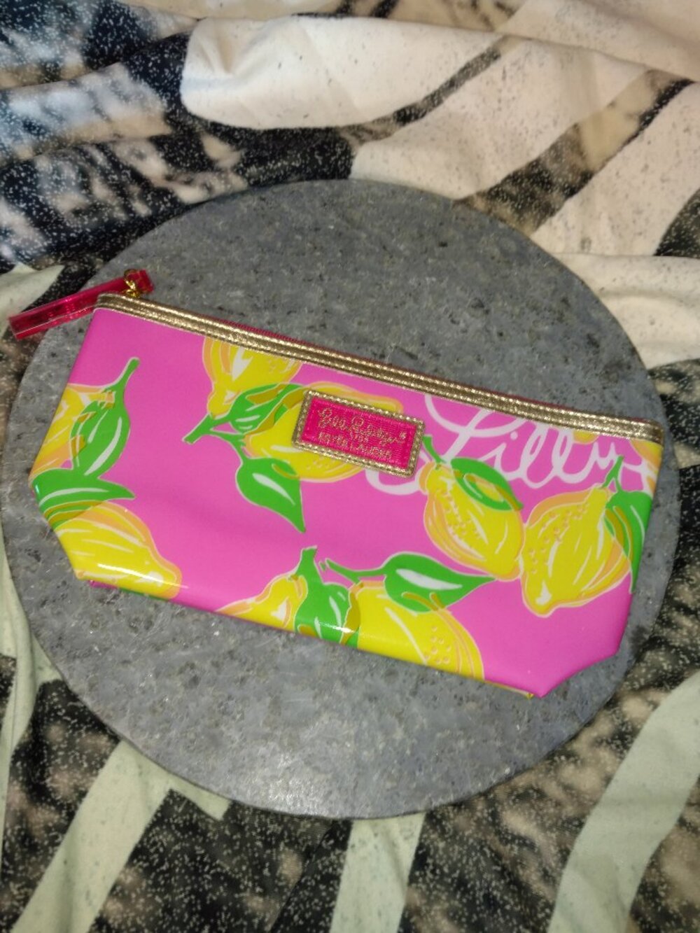 Lilly Pulitzer for Estee Lauder Cosmetic Pouch NWOT